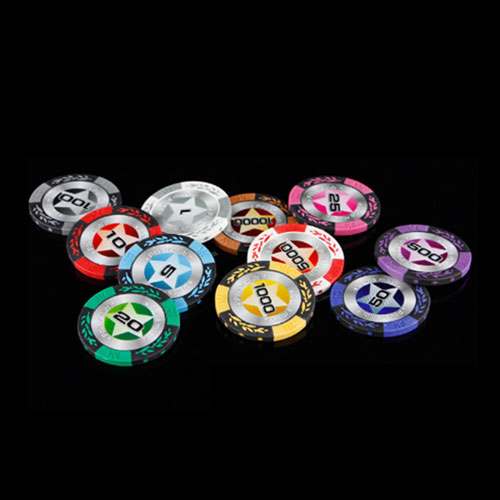 음각 크라운 포커칩 카지노칩 국제규격 포커 홀덤 게임용품